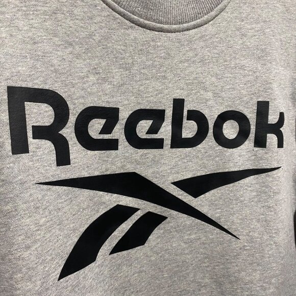 NWT Reebok Crew Neck Long Sleeve Sweatshirt Men's Size S - Picture 3 of 7